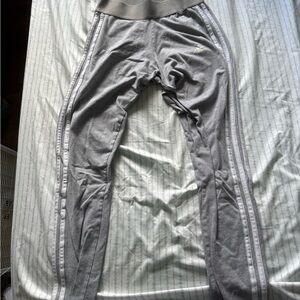 Gray Adidas Track Pants